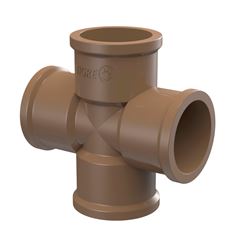 Cruzeta Soldável em PVC 50mm TIGRE / REF. 22090500