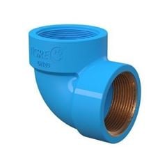 Joelho Redução PVC 3/4x1/2 90g Roscável Bucha Latão - Ref.35022503 - TIGRE