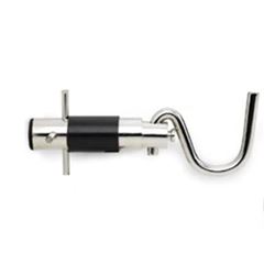 Armador de Rede em Aço Carbono Niquelado Cartela com 2 Peças para Chubar SILVANA / REF. 96806