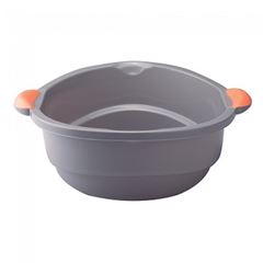 Bacia Plástica 14 Litros com Pegador Fluir - Ref.001430 - PLASÚTIL