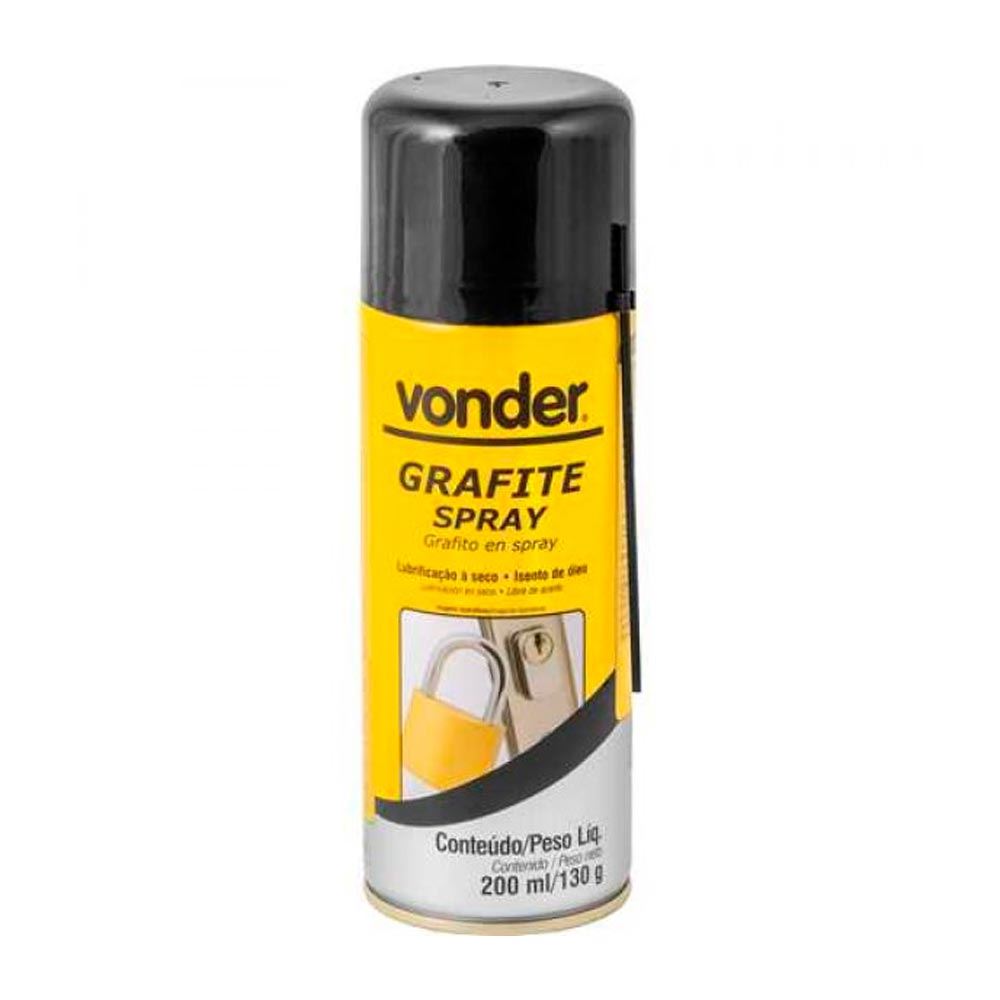 Grafite Spray 130g Lubrificante - Ref. 5199040107 - VONDER