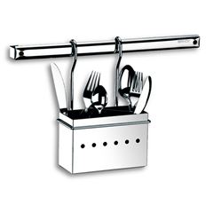 Suporte de Inox para Talheres e Utensílios Top Pratic BRINOX / REF. 2200/111