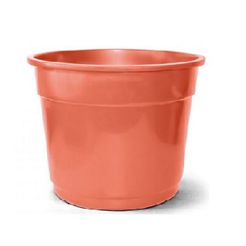 Vaso Plástico 12x17cm N3 Redondo Cerâmica - Ref.6100104-03 - NUTRIPLAN