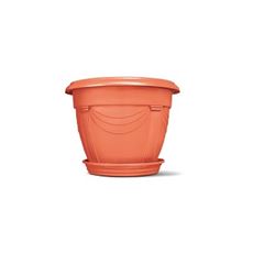 Vaso de Plástico 30x39cm Número 3 Redondo Romano Cerâmica - Ref. 6100305-03 - NUTRIPLAN