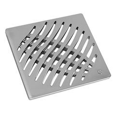 Grelha PVC 150mm Quadrada  Cromada - Ref.27505155 - TIGRE 