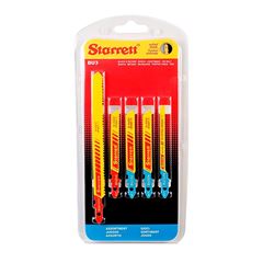 Conjunto de Lâminas de Serra Tico Tico com 5 Unidades STARRETT / REF. BU3