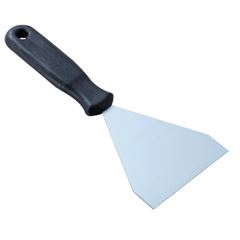 Espátula De Aço Reta Com Cabo De PVC 4cm MOMFORT / REF. 880004