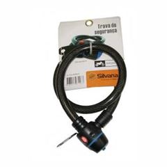 Trava de Segurança Aço 80cm Moto - Ref.91433 - SILVANA 