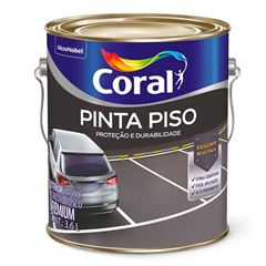 Tinta Acrílica Fosca Pinta Piso 3,6L Branco CORAL/ REF. 5202454