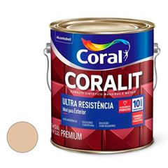 Tinta Esmalte Sintético Alto Brilho Coralit Ultra Resistência 3,6L Marfim CORAL/ REF. 5202750