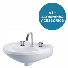 Lavatório Para Coluna 45x36 Ravena/Izy Creme L.915.37 - DECA