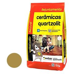 Rejunte Flex Saco 5KG Caramelo QUARTZOLIT / REF. 107000150030FD