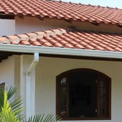 Calha Beiral PVC 132mm 3m Aquapluv Style Branco - Ref. 13029377 - TIGRE