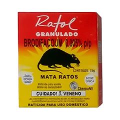 Raticida 75g Ratol Granulado - Ref. 203 - CHEMONE