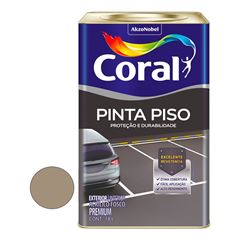 Tinta Acrílica Fosca Pinta Piso 18L Concreto CORAL/ REF. 5202469 