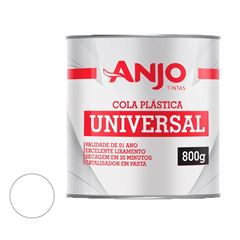 Cola Plástica Universal 800g Branco ANJO TINTAS/ REF. 017853-11