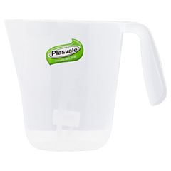 Jarra Plástica 1 Litro Graduada Transparente - Ref.2164600 - PLASVALE