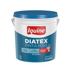 Tinta Acrílica Fosca Diatex Pinta Mais Cinza IQUINE / REF. 50300401