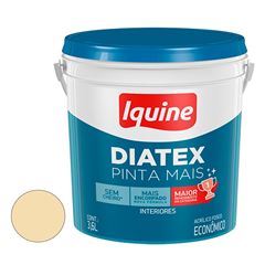 Tinta Acrílica Diatex Pinta Mais 3,6 Litros Marfim IQUINE / REF.50302001