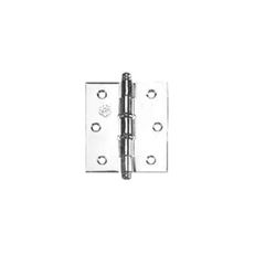 Dobradiça de Latão 3.1/2x3 Cartela 03 Anel 898 Cromado - Ref. 96981 - SILVANA