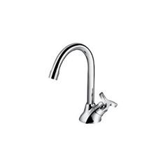 Torneira de Mesa Bica Alta Para Lavatório Trio Cromada - Ref. 00503206 - DOCOL