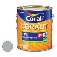 Tinta Esmalte Sintético Brilhante Coralit Total 3,6L Platina CORAL/ REF. 5202893