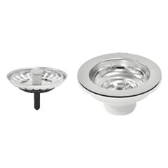 Válvula para Pia Americana Inox 4.1/2 Polegadas TRAMONTINA / REF. 94510/004
