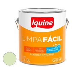 Tinta Acrílica Semibrilho 3,6L Limpa Fácil Palha IQUINE  /REF.25301401