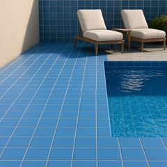 Revestimento 10x10 Azul Claro Brilhante Tipo A - Ref.BR10160 - TECNOGRES
