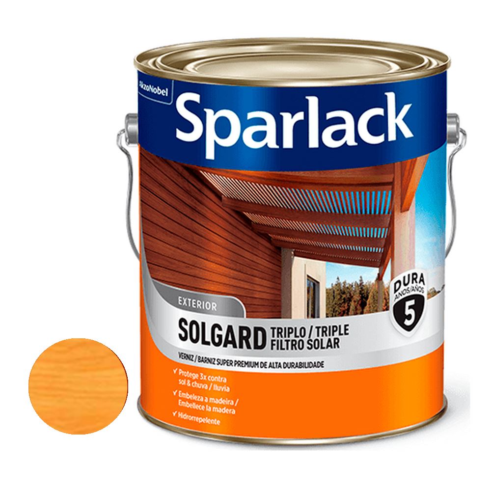 Verniz Acetinado Sparlack Solgard 900ml Natural CORAL / REF. 5203100