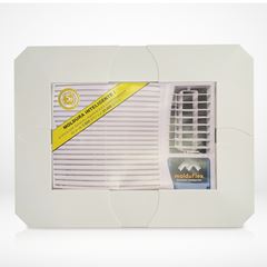 Moldura para Ar Condicionado de Janela de 5.600 até 30.000 BTUs Branca MOLDUFLEX / REF. 1001
