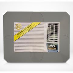 Moldura para Ar Condicionado de Janela de 5.600 até 30.000 BTUs Cinza MOLDUFLEX / REF. 1002
