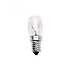 Lâmpada Incandescente 15W 220V para Geladeira e Micro-ondas Tubular E14 TASCHIBRA / REF. 11050002 