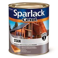 Verniz Acetinado Stain Natural 3,6 Litros - Ref. 5203109 - SPARLACK