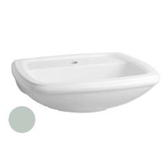 Lavatório de Coluna 52x43 Fit Água Marinha - Ref. 1660060291300 - CELITE