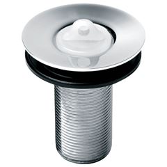 Válvula para Lavatório em Metal 7/8 sem Ladrão Cromado com Tampa Plástica Branca ROCA / REF. B5828C5CR