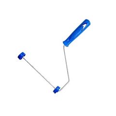 Suporte em Aço 10cm Rolo com Cabo Plastico 1301 Azul - Ref. 61301100 - PINCÉIS TIGRE