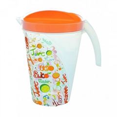Jarra Plástica 1,8 Litros Decorada - Ref.004379 - PLASUTIL