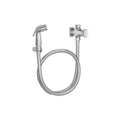 Ducha Manual Higiênica em Metal com Registro e Derivação Polo Cromado DECA / REF. 1984.C33.ACT.CR