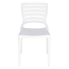 Cadeira em Polipropileno Sofia Encosto Vazado Branca - Ref. 92237/010 -TRAMONTINA 