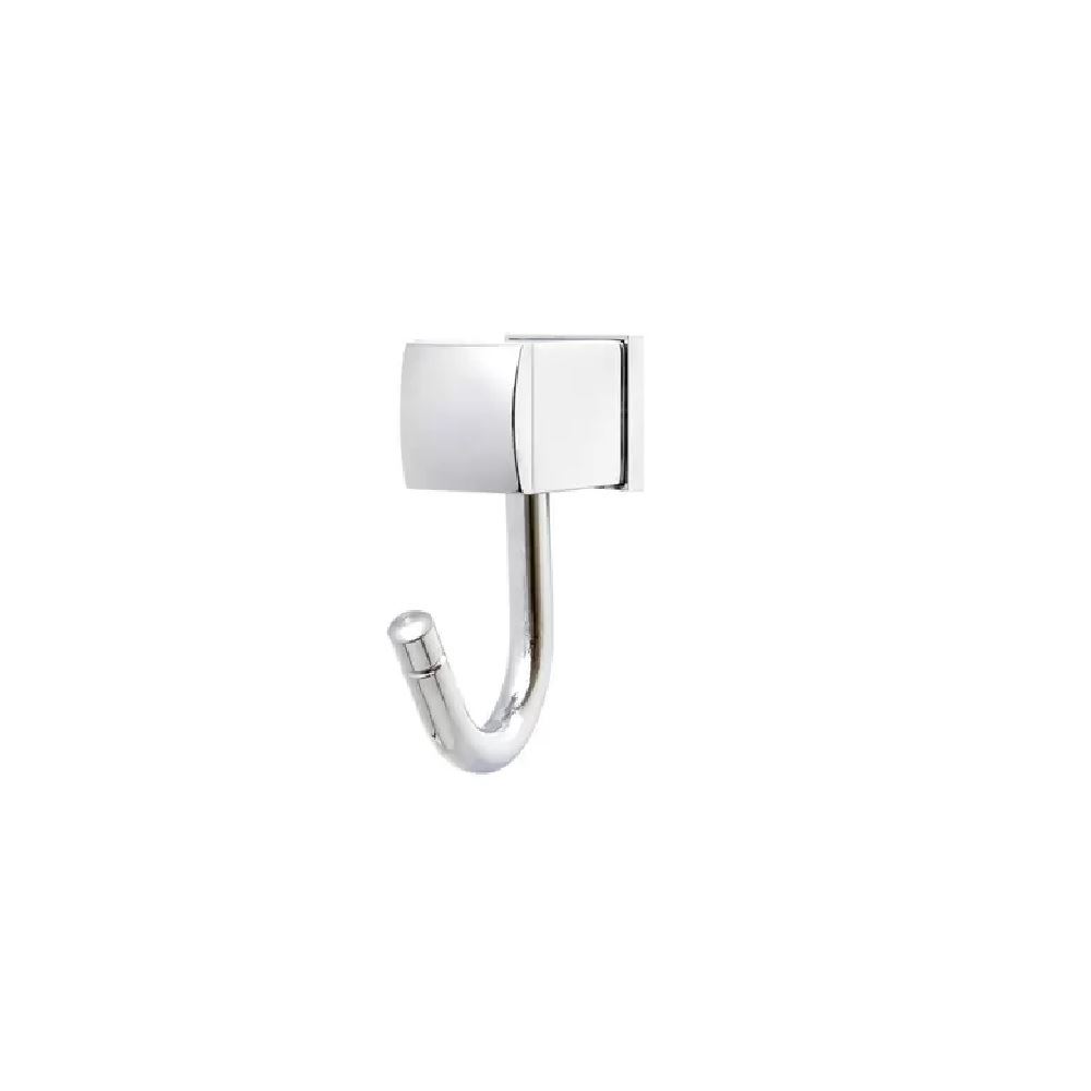 Cabide em Inox com 1 Gancho Simples Quartier MOLDENOX / Ref. 0008-QACRCR