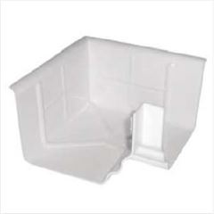 Esquadro Externo PVC 126mm Pluvial Branco - Ref.40 - GRANPLAST