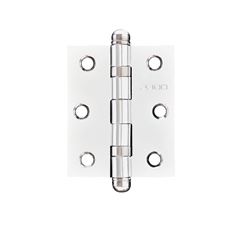 Dobradiça 3x2.1/2 Cartela 3 Peças com Rolamento SM3025 Inox Polido PADO / REF. 58017379