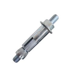 Chumbador em Aço com Prisioneiro 1/4x65 Cartela com 2 peças - Ref. 3681 - BEMFIXA 