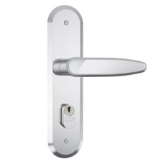 Fechadura Externa Alavanca Espelhada 1801/19 Aisi Inox - Ref. 22885 - STAM