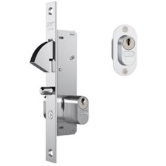 Fechadura para Porta de Correr Espelhada 901 Búzio Inox - Ref. 91901 - STAM