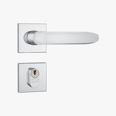 Fechadura Externa Alavanca Roseta 803/11 Quadrado Inox STAM / REF. 36710