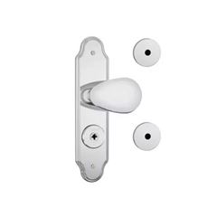 Kit Fechadura Externa Taco Golfe Espelhada Tetra 1803/10 Inox - Ref34366 - STAM