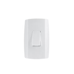 Interruptor 4x2 1 Tecla Paralelo 10A Slim Branco - Ref.8022 - ILUMI