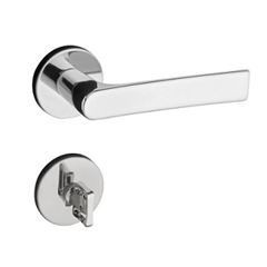 Fechadura WC Alavanca Roseta 698/80B Mari Zamac Cromado - Ref. 54018778 - PADO